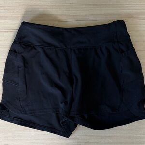 Black Athleta Girl Athletic Shorts